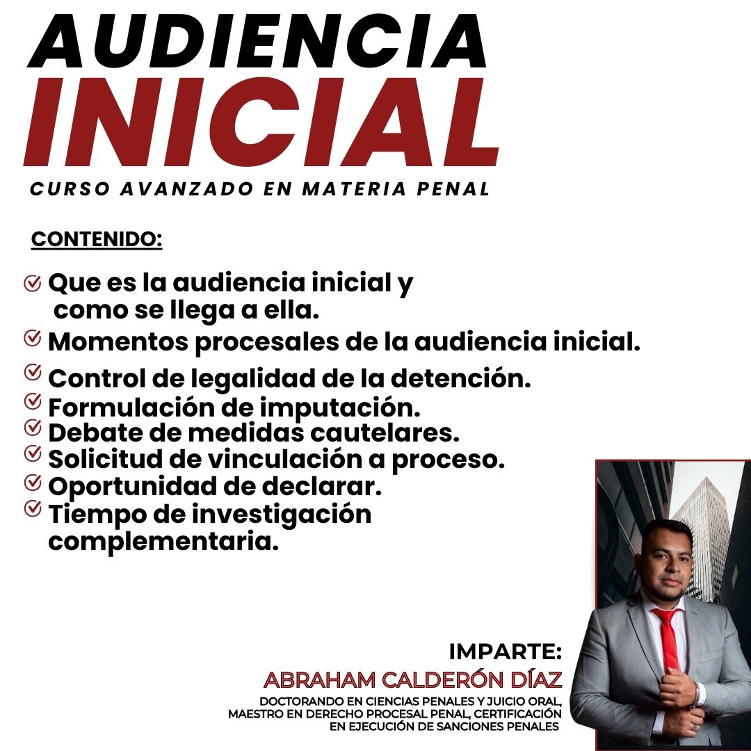 Audiencia Inicial