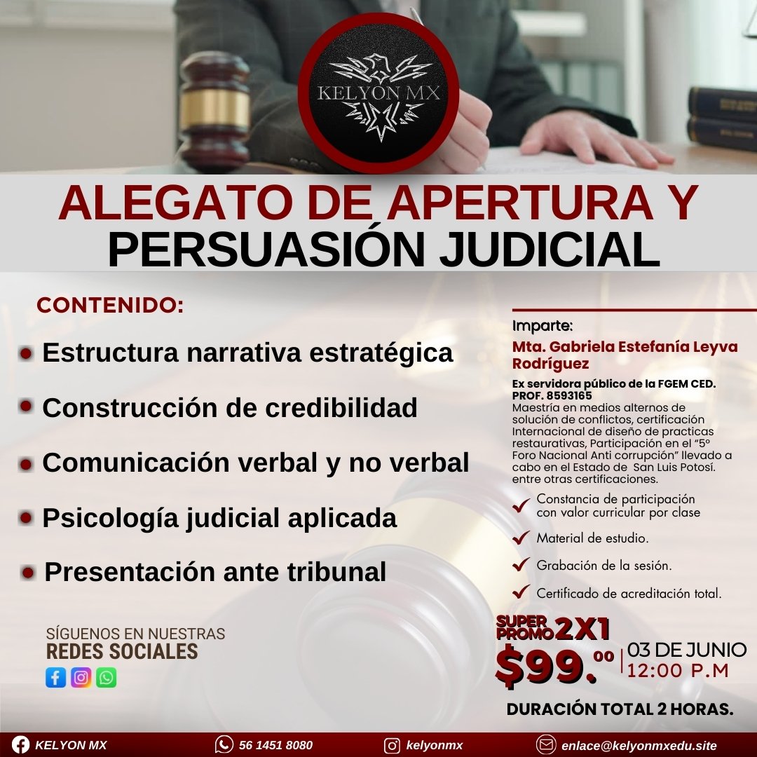 Clase: Alegato de Apertura