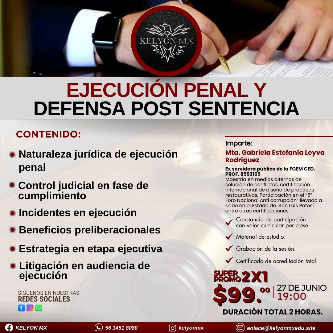 Clase: Ejecución Penal