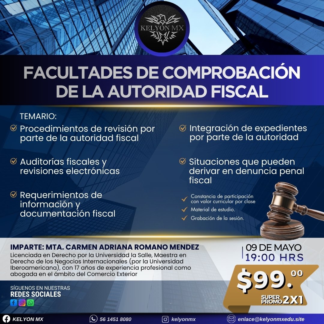 Clase: Facultades de Comprobación