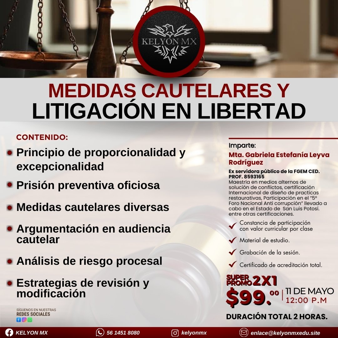 Clase: Medidas Cautelares