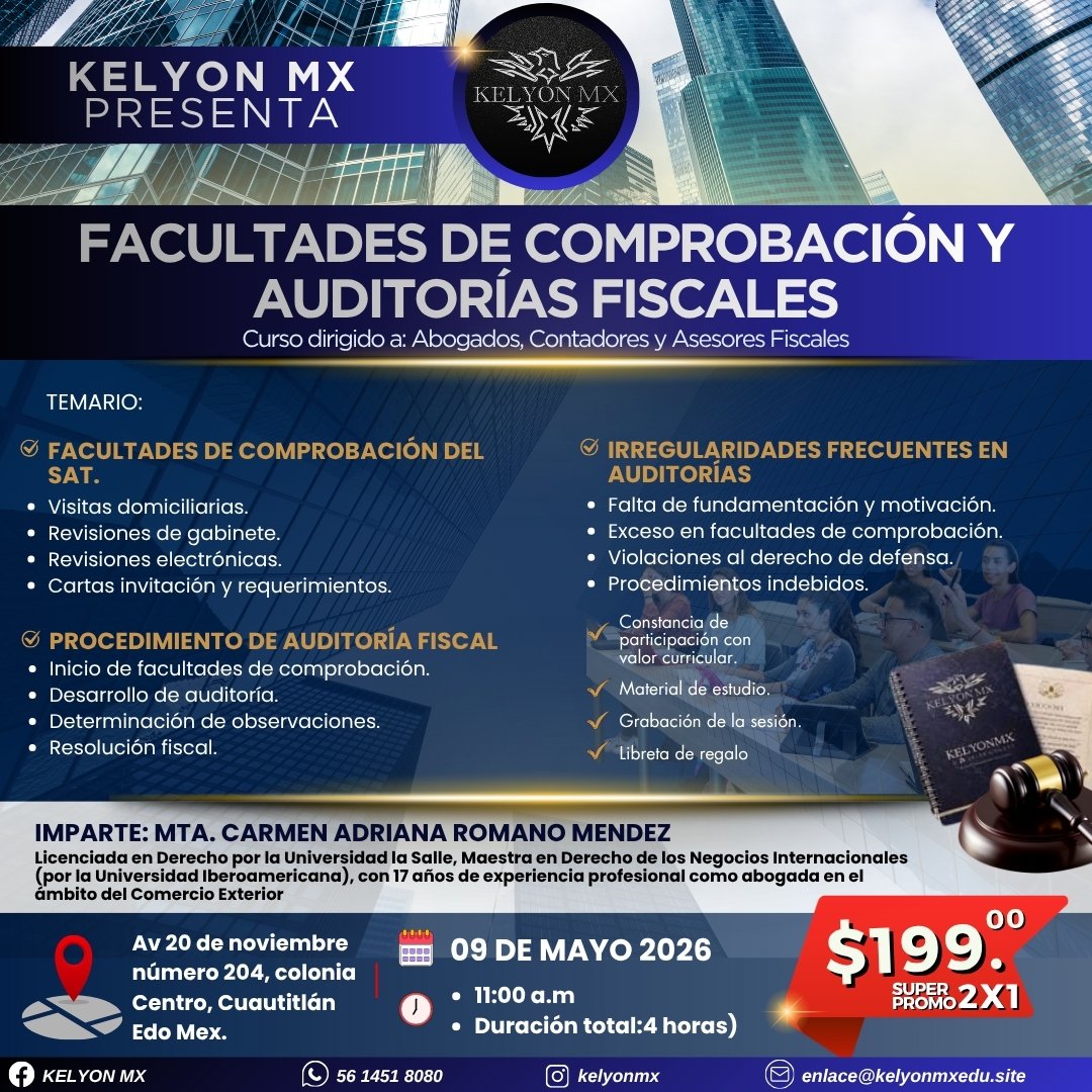 Facultades de Comprobación y Auditoría Fiscales