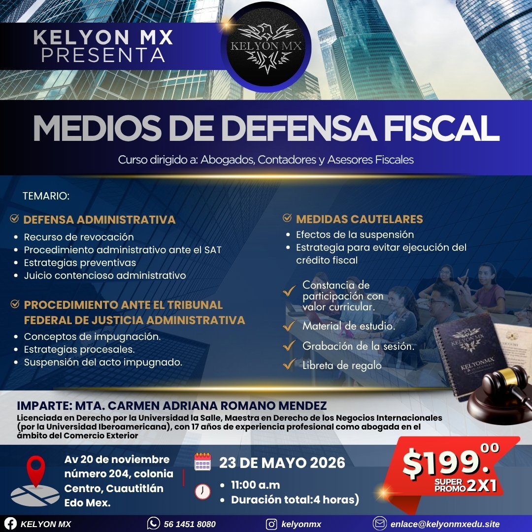 Medios de Defensa Fiscal