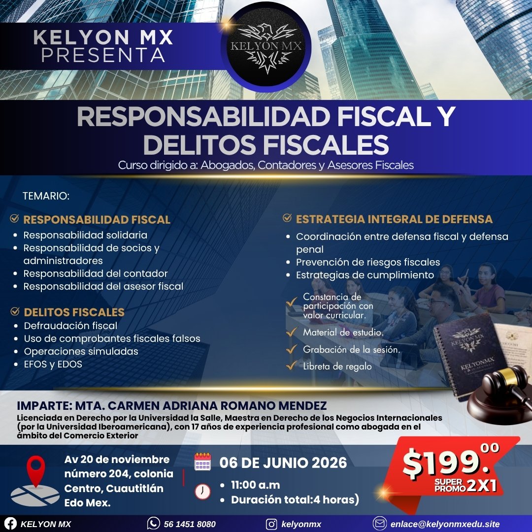 Responsabilidad Fiscal y Delitos Fiscales
