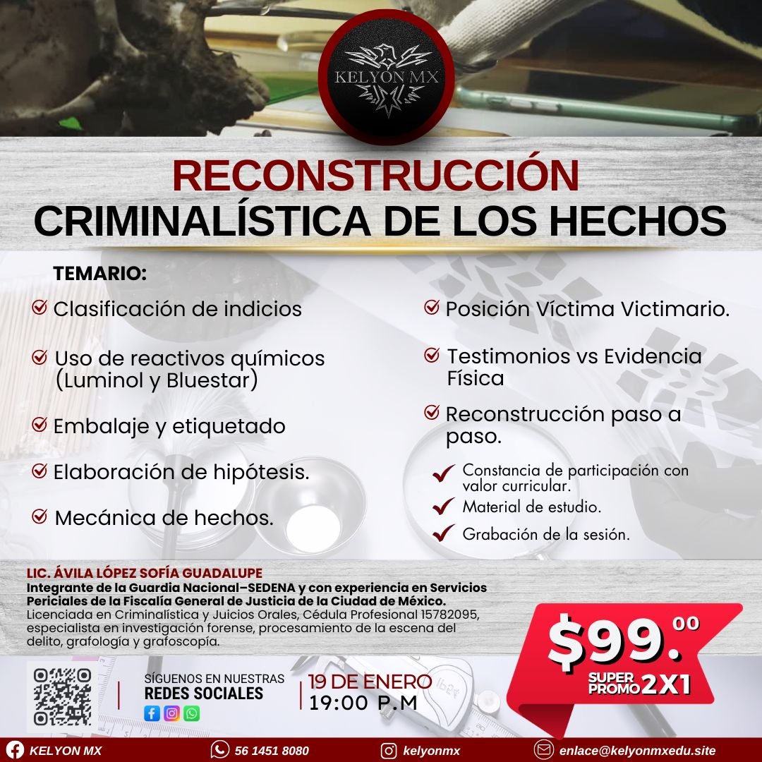 Clase: Criminalística en los Hechos
