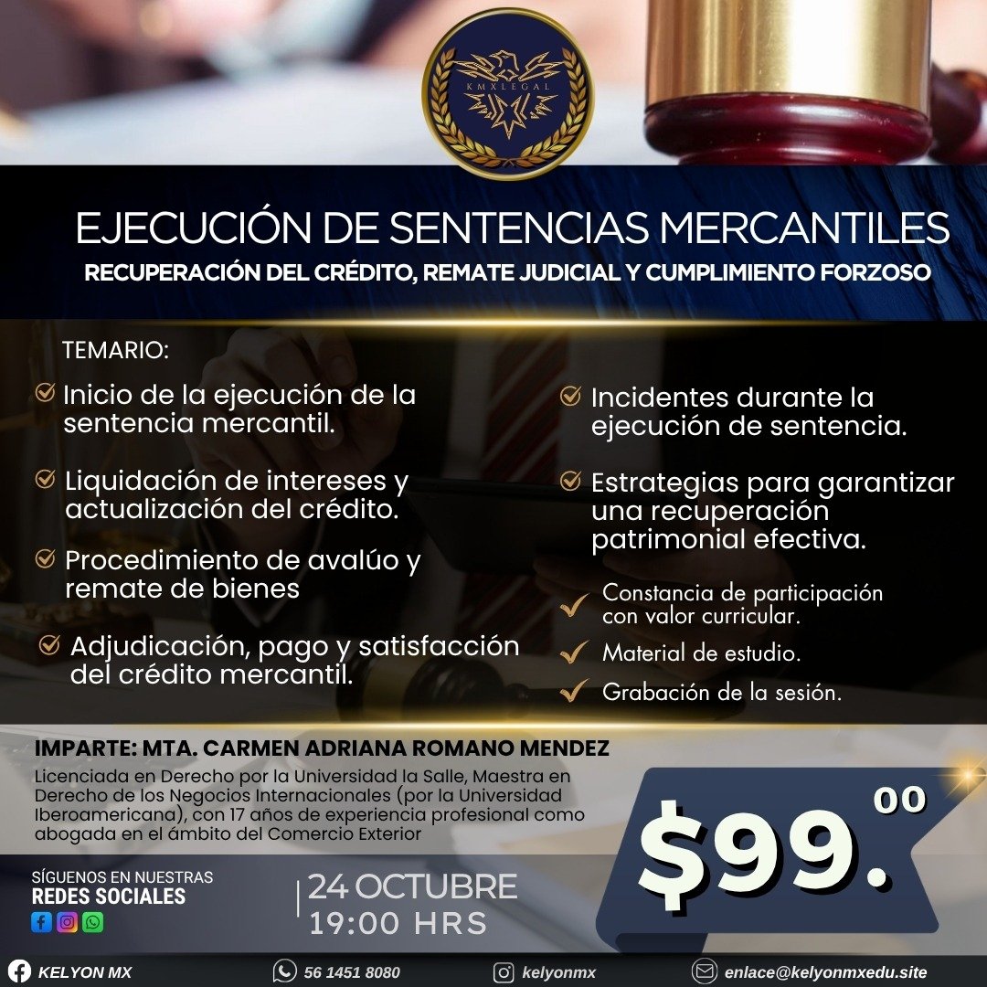 Clase: Contratos Mercantiles y Contención