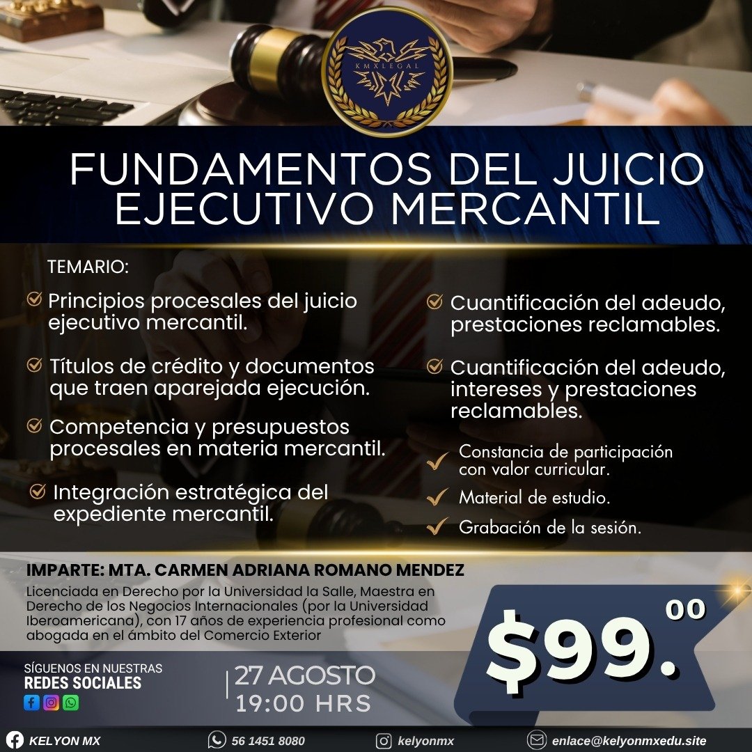 Clase: Juicio Oral Mercantil