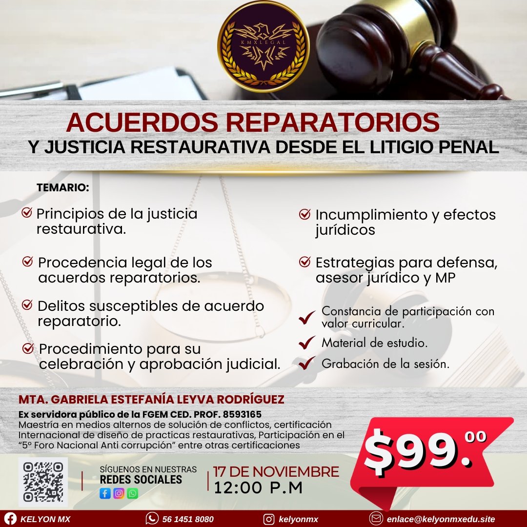 Clase: Acuerdos Reparatorios