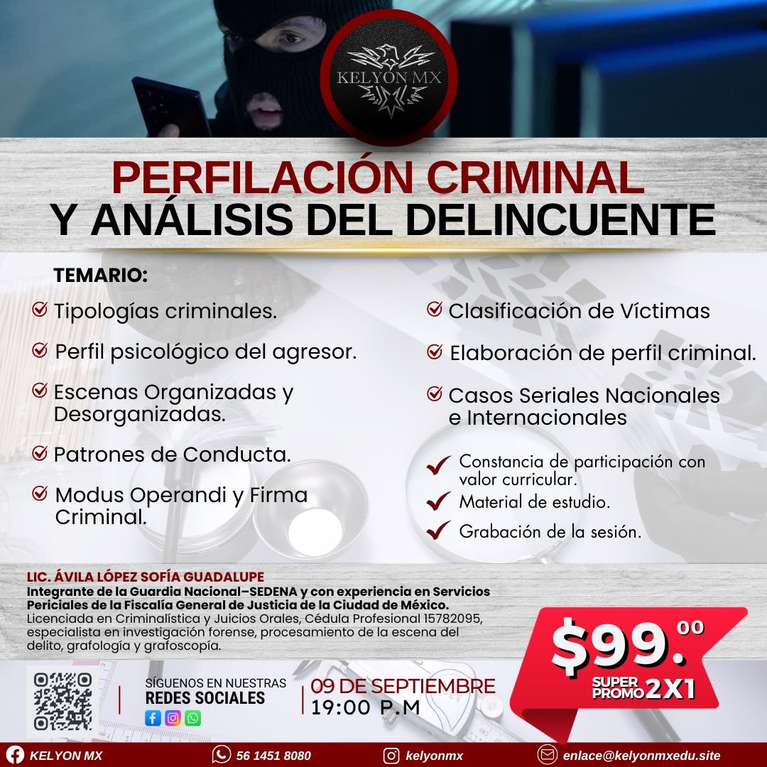 Clase: Análisis del Delincuente