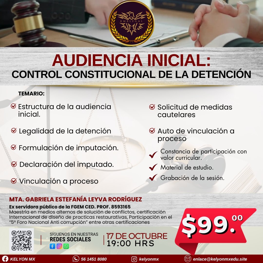 Clase: Audiencia Inicial