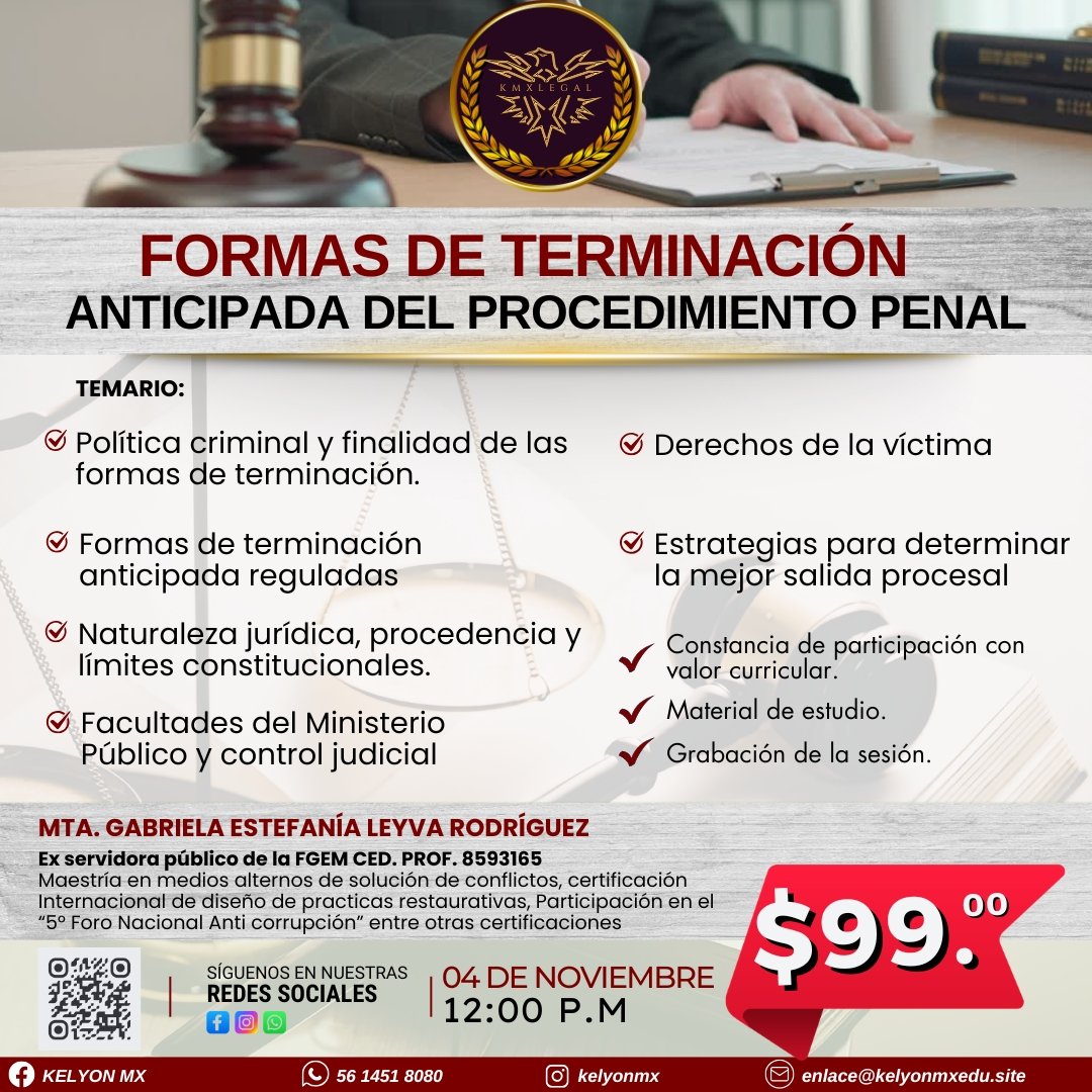 Clase: Formas Anticipadas de Terminación