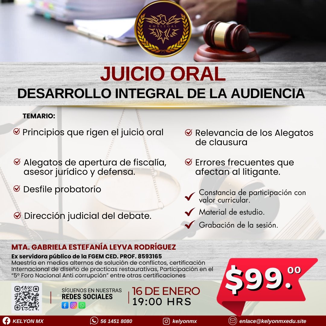 Clase: Juicio Oral