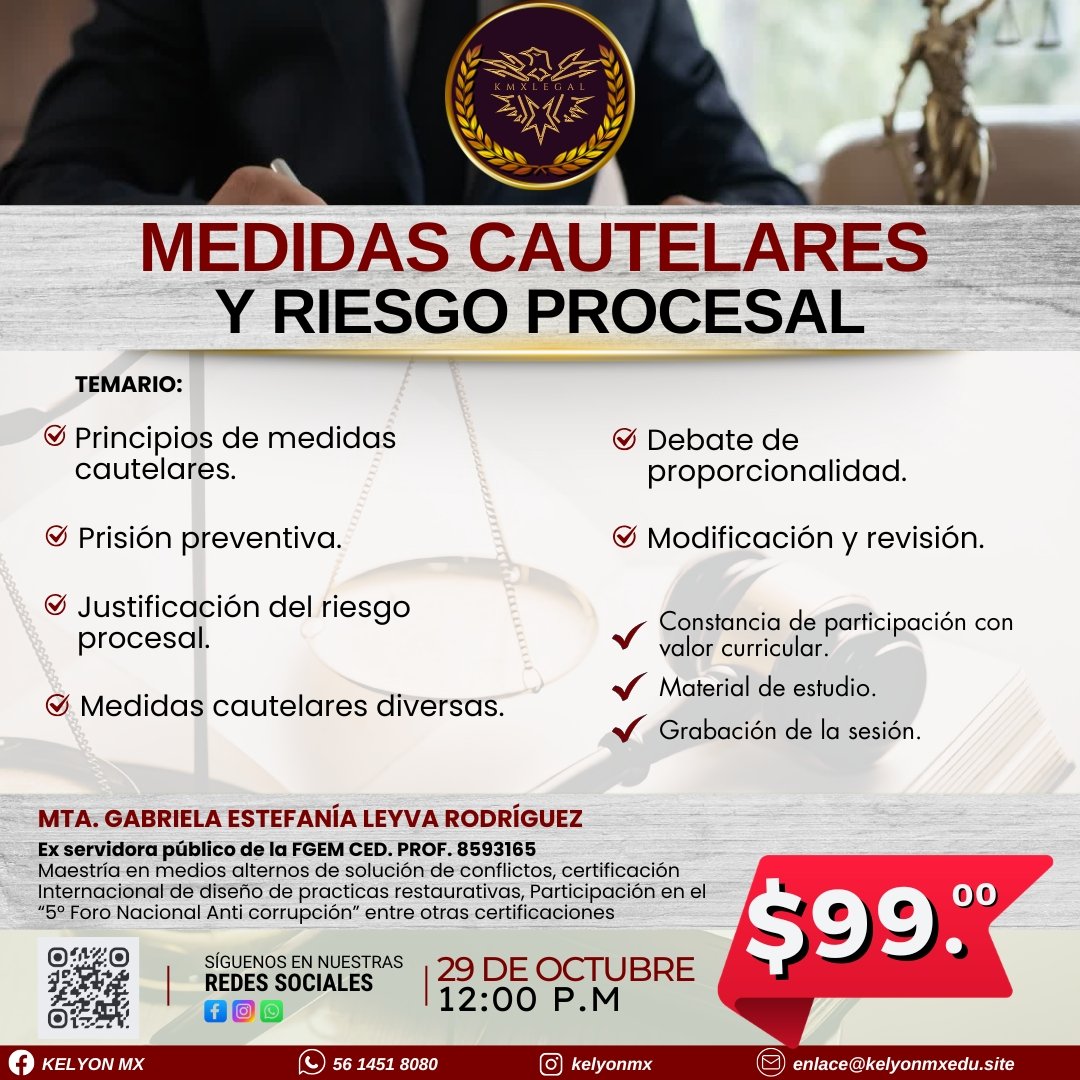 Clase: Medidas Cautelares