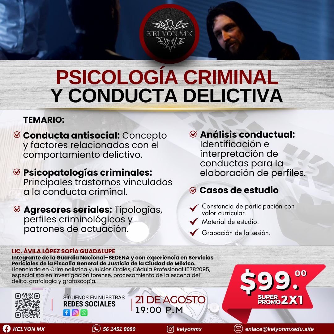 Clase: Psicología Criminal