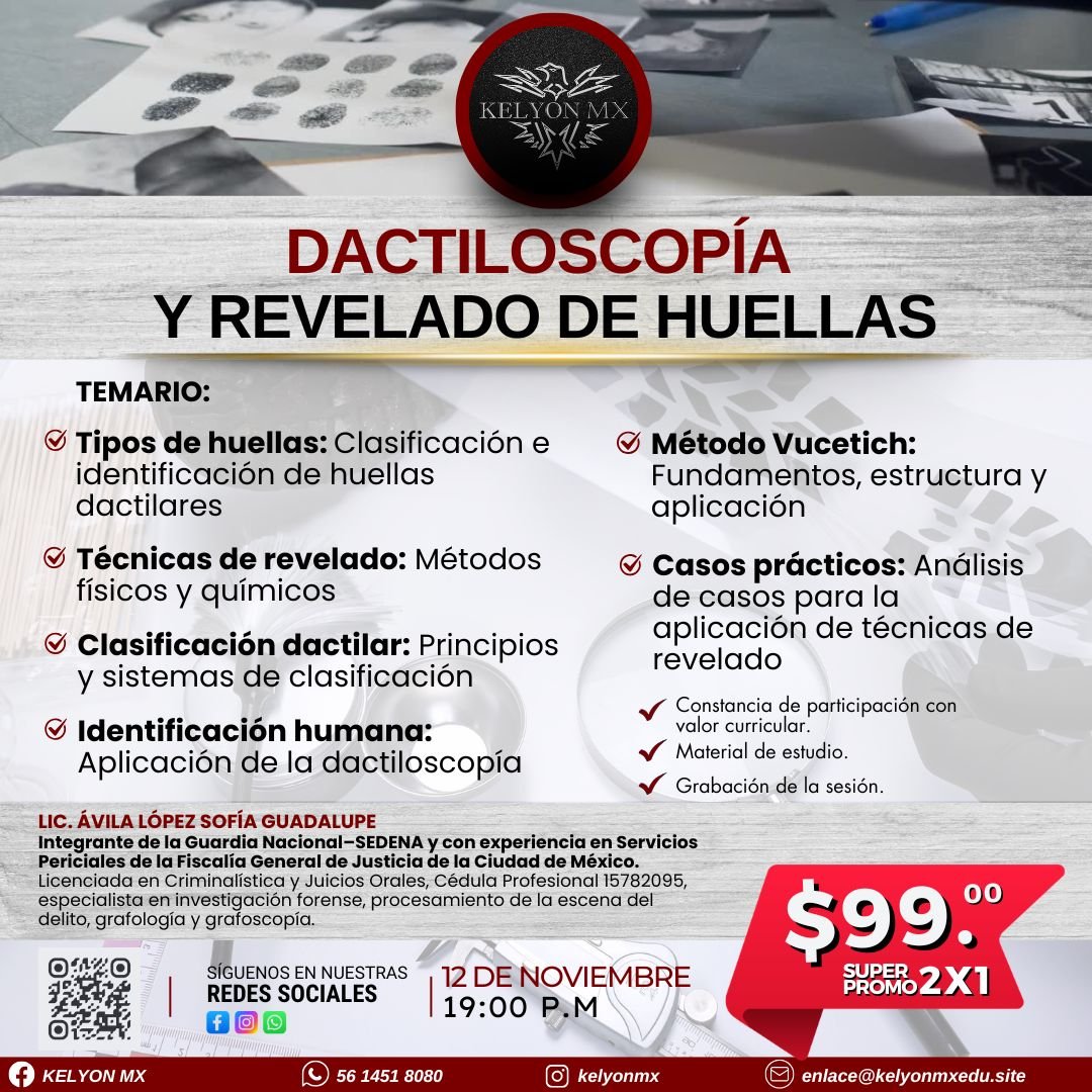 Clase: Revelado de Huellas